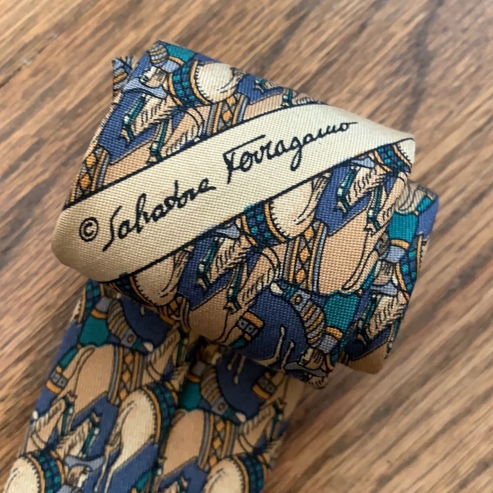 Salvatore Ferragamo Tie - Picture 8 of 10